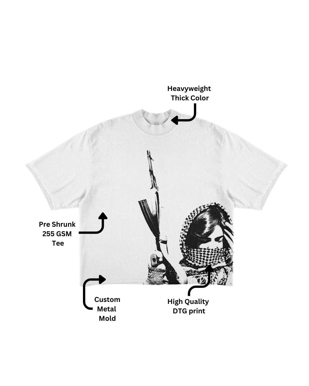 "Leila" White Shirt