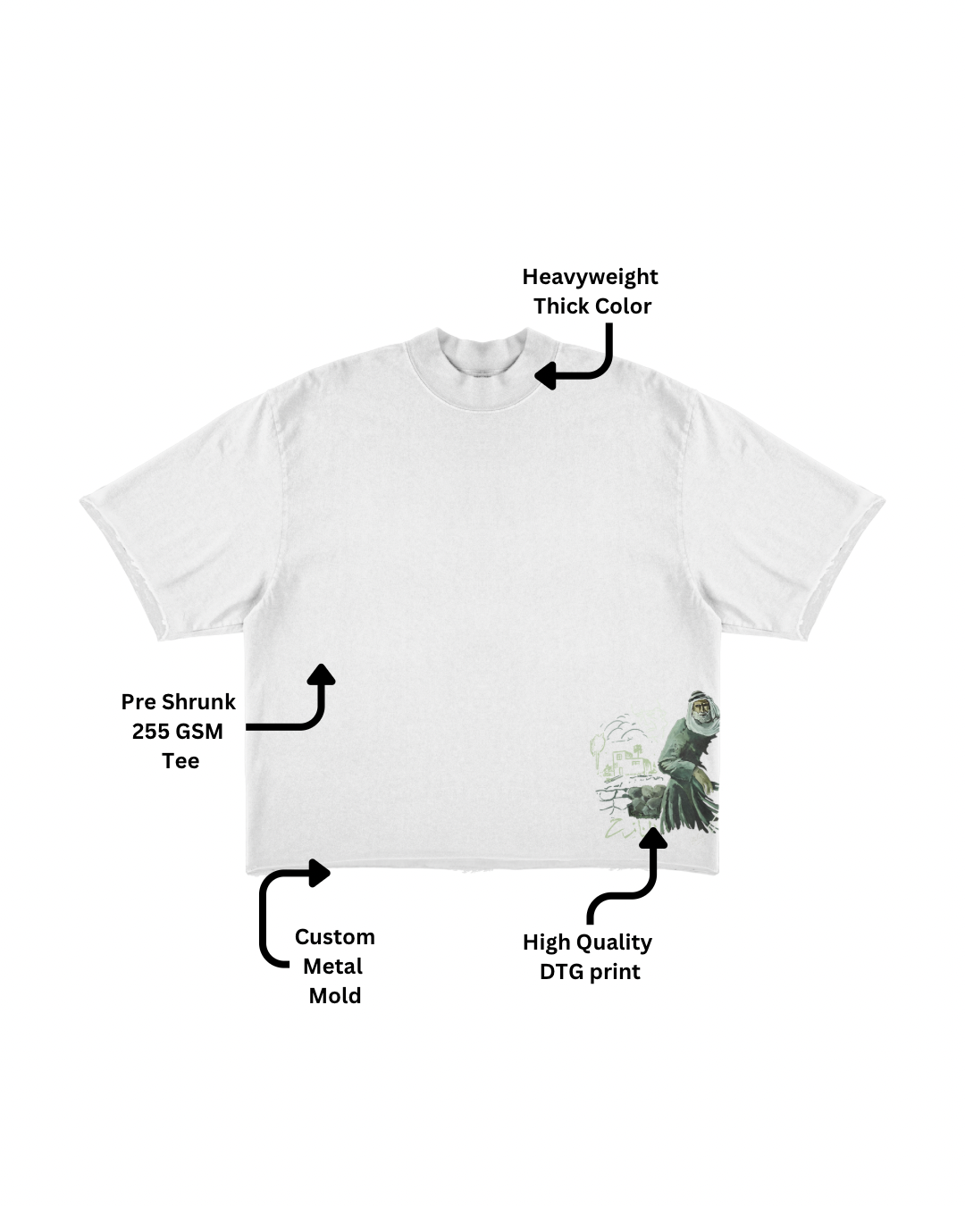 "Ghassan" White Shirt