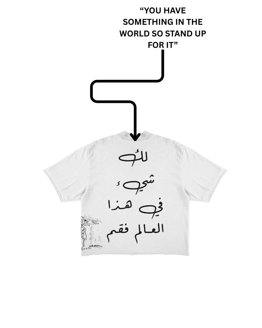 "Ghassan" White Shirt